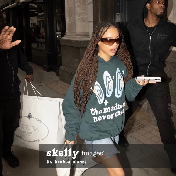 Broken Planet “The madness never ends” hoodie in size unisex XS - Picture 2 of 4